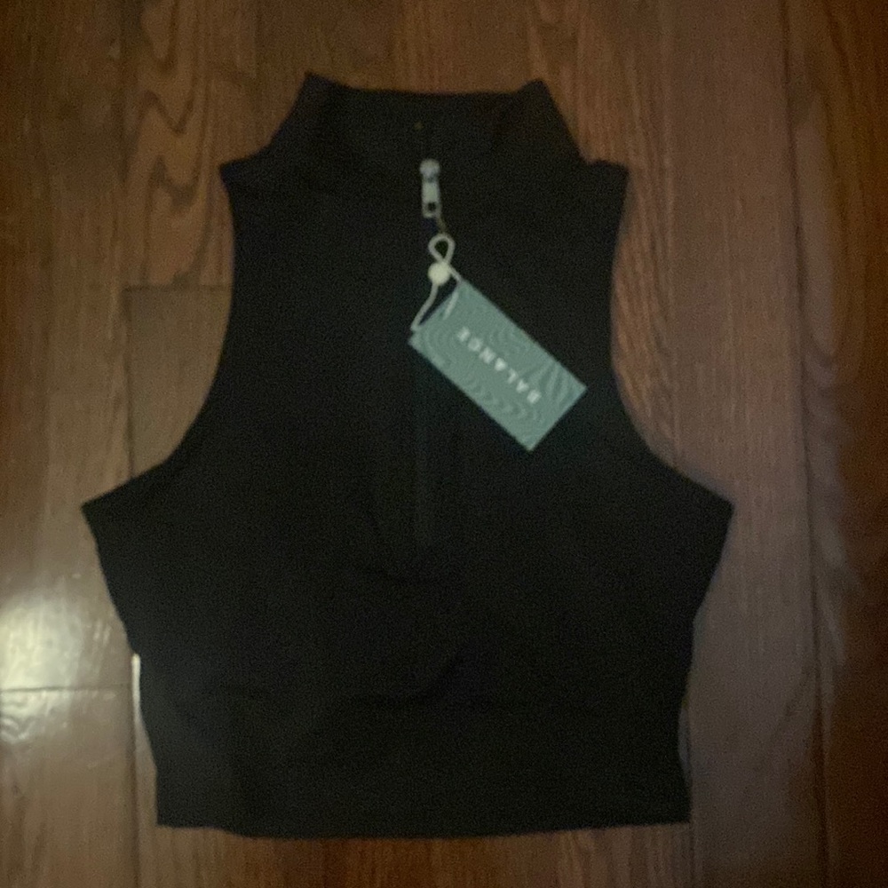 Balance Athletica 1/4 zip Reform Bra